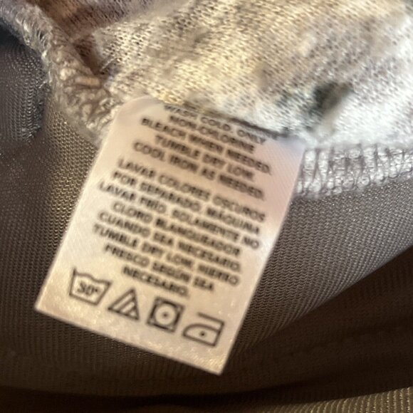 Grizzly Sherpa Men's Fuzzy Quarter Zip Pullover Sweater Size XXL Gray Fair Isle - Picture 5 of 5